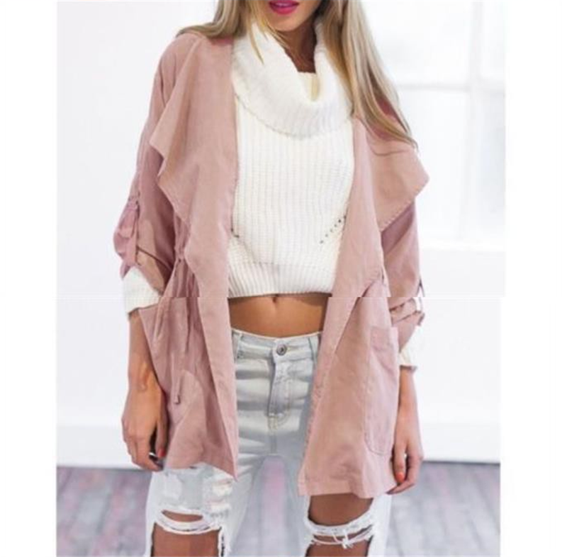 Spring New Womens Jackets and Coats Casual Streetwearcasual - Image 4