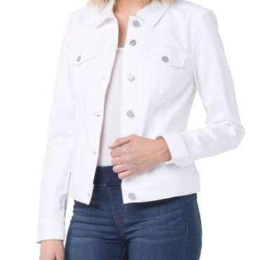 Liverpool Classic Jean Jacket (Bright White)