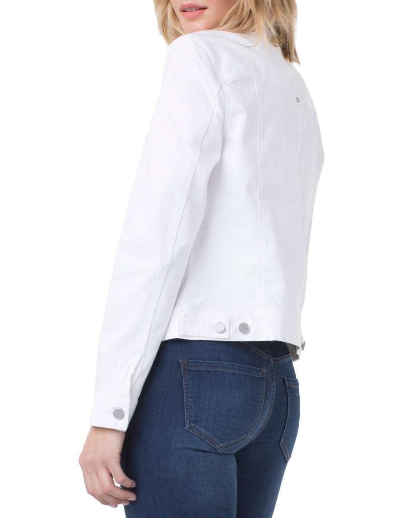 Liverpool Classic Jean Jacket (Bright White) - Image 3