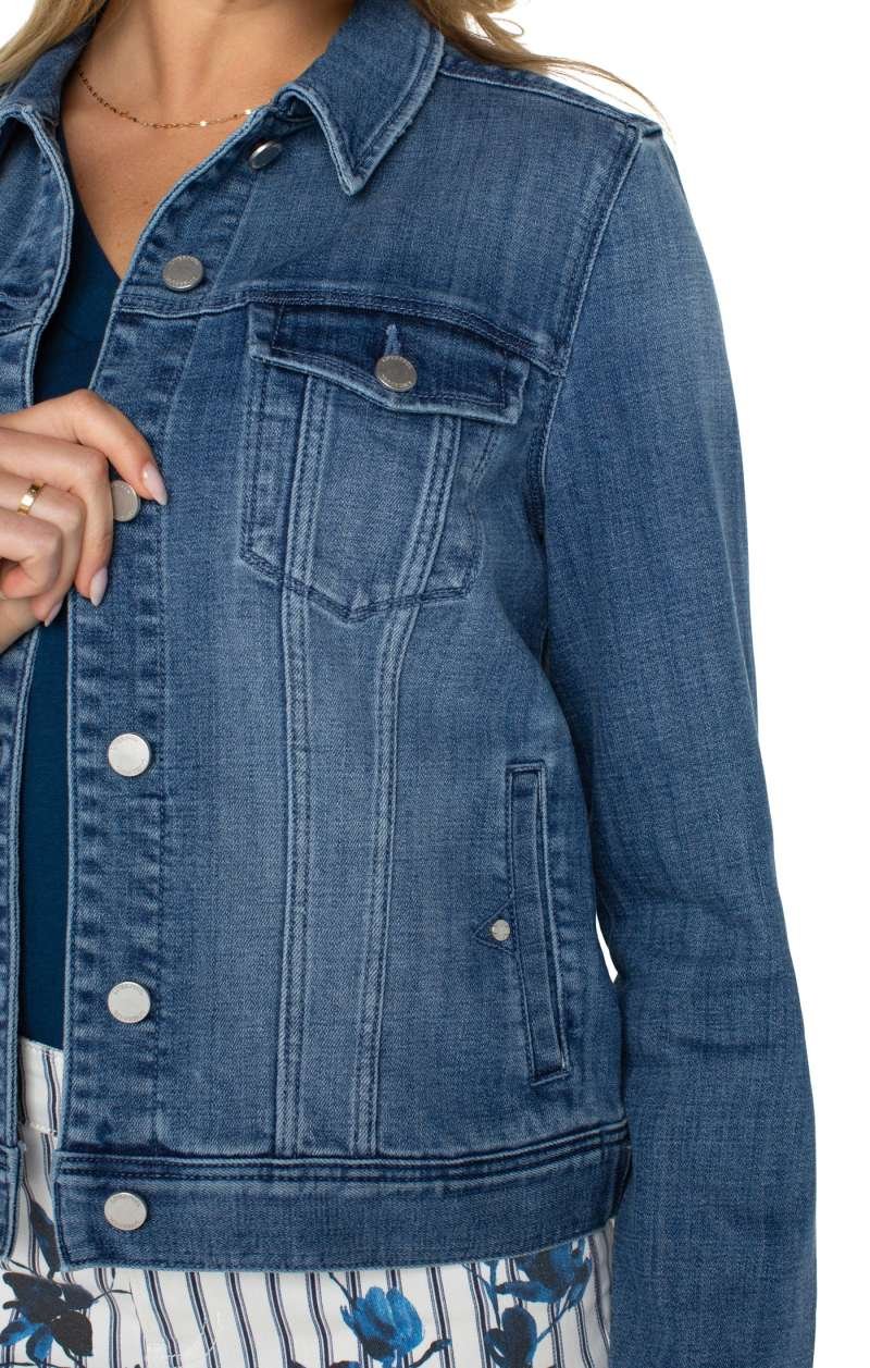 Liverpool Jean Jacket (Marshall Canyon) - Image 3