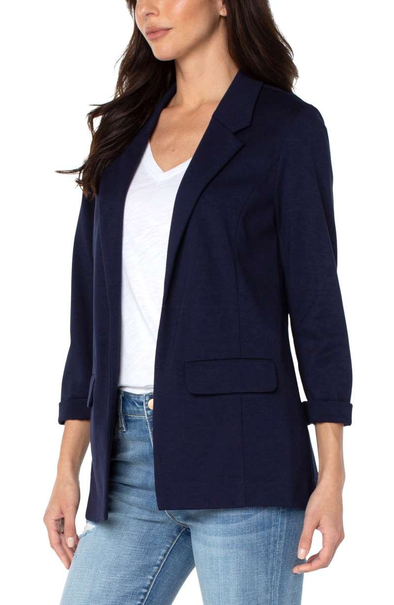 Liverpool Blazer w/ Princess Darts (Cadet Blue) - Image 2