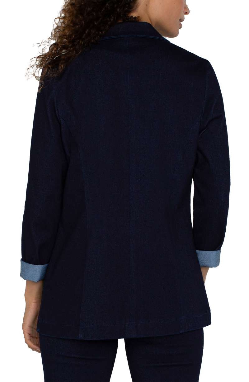 Liverpool Boyfriend Blazer (Indigo Rinse) - Image 4