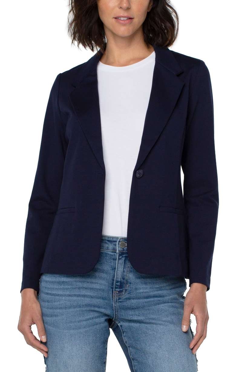 Liverpool Fitted Blazer (solid colors) - Image 4