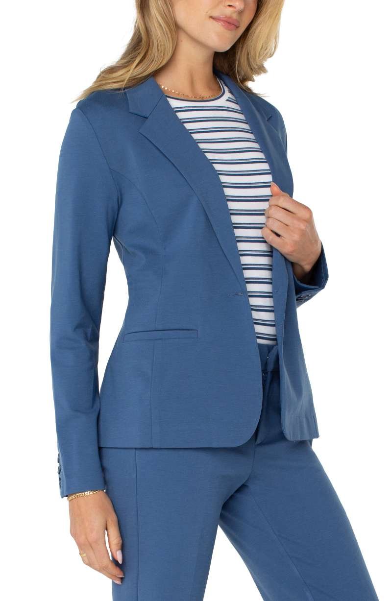 Liverpool Fitted Jacket (French Blue) - Image 3